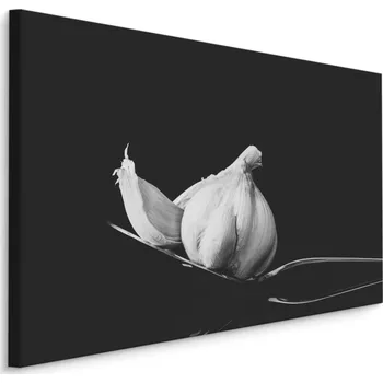 Obraz Obraz do Kuchyně ČESNEK Na Lžíci 3D Efekt 120x80