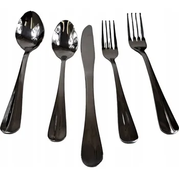 Příbor Stříbrná Sada Příborů 5 kusů