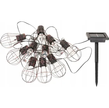 Venkovní osvětlení Solární lampa Martom , bílá, 9 cm, 10 ks