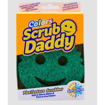 DOMO SERVICE Houbička Scrub Daddy Colors Single Packs zelená