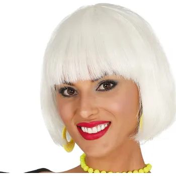 Karnevalová paruka Guirca Paruka bílá svítící