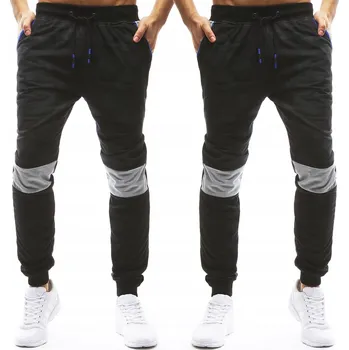 DStreet pánské tepláky černé barvy, velikost XL