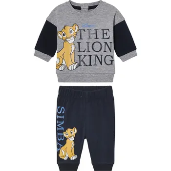 Chlapecká tepláková souprava s BIO bavlnou, 2dílná (Lví král, 50/56)