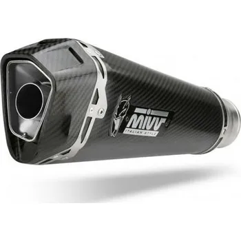 Výfuk pro motocykl Moto výfuk MIVV DELTA RACE BLACK TRIUMPH SPEED TRIPLE 1050 R / S / RS 2018 - 2020