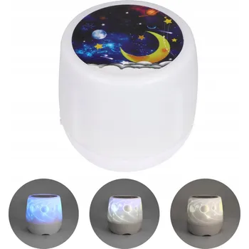Lampička NOČNÍ LAMPA PROJEKTOR NOČNÍ OBLOHY OTOČNÁ LAMPA 2 v 1