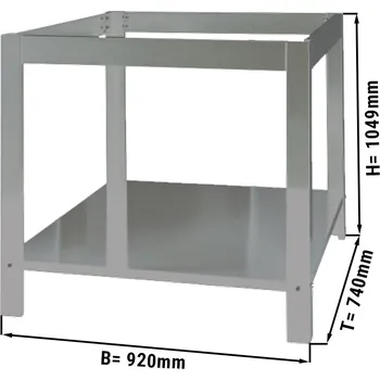 Pec na pizzu G.Gastro Podstavec pro pizza pec - PP430
