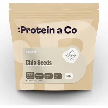 Protein&Co. BIO chia semínka 200g Balení: 500 g