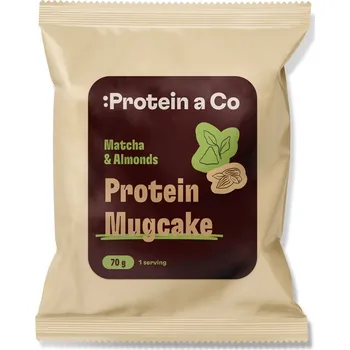 Fitness strava Protein a Co Protein MugCake 70 g Příchuť: Matcha & Almonds