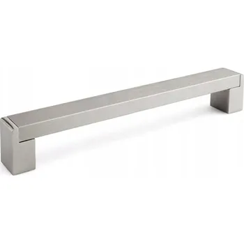 Nábytkové kování NÁBYTKOVÁ ÚCHYTKA UM-021 L-128 G8 NIKL KARTÁČOVANÝ