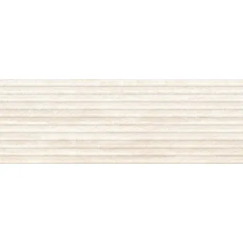 Obklad Obklad Ragno Travertino bianco 3D vein cut 40x120 cm reliéfní RCUP