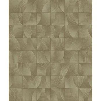 Tapeta Zambaiti Parati Luxusní vliesová tapeta na zeď, šedo-béžová, imitace dřeva, Z57728, Architexture 2, Zambaiti Parati, velikost 10,05 x 0,53 m