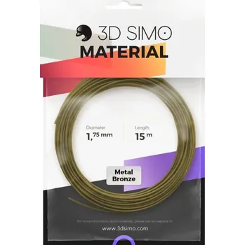 Filament Filament 3DSimo 1,75 mm 60 g zlatý