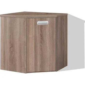 Komoda Nabytekmorava Rohová komoda Beta HIT 8 barva lamina: Dub sonoma tmavý