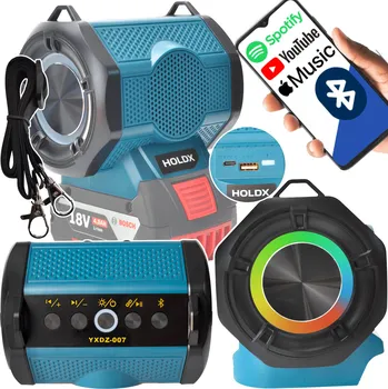 Bluetooth reproduktor Přenosný reproduktor P4U PRO BOSCH modrý 18 W