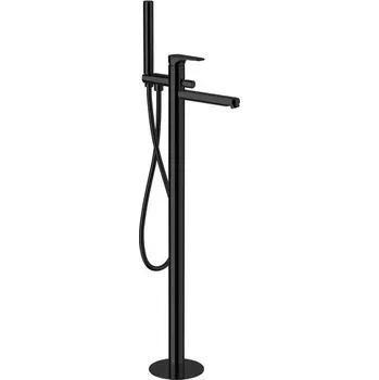 Vodovodní baterie Stojánková vanová baterie FONTI 0814 - černá matná BAREL0814 + slevový kód, + prodloužená záruka