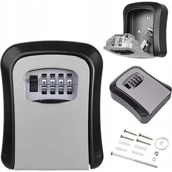 Skříňka na klíč SCHRÁNKA NA KLÍČE PLASTOVÁ S KÓDOVÝM ZÁMKEM