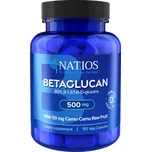 NATIOS Betaglucan, Betaglukany s Camu Camu, 500 mg, (podpora imunity, přísun vitamínu C) 90 veganských kapslí