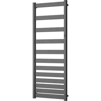 Radiátor Koupelnový radiátor BELTI antracit, Antracit, 60 cm, 120 cm, Klasické (na rozteč) DOPRAVA ZDARMA