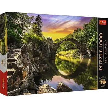 Puzzle TREFL Rakotzův most v Kromlau 1000 dílků