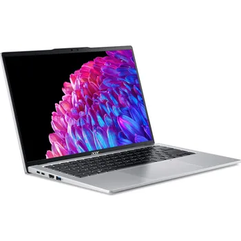 Notebook Notebook Acer Swift Go 14 Pure Silver celokovový (SFG14-73-788K)