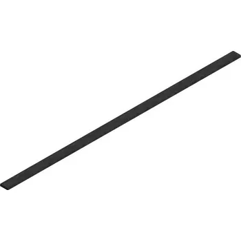 Obklad Plsť mezi lamely 3x275 cm - Černá plsť