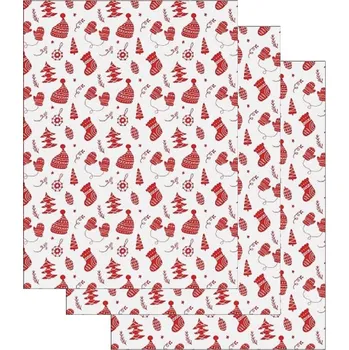 Utěrka Trade Concept s.r.o. Kuchyňské utěrky - ZIMNÍ VÝBAVA velikost: kuchyňské utěrky 3ks