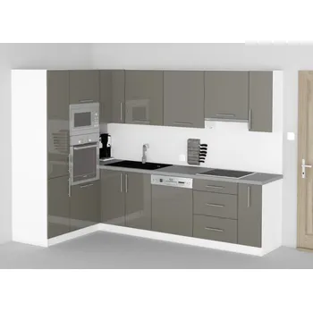 Kuchyňská linka Nabytekmorava Moderní kuchyňská linka Carmen vysoký lesk N004