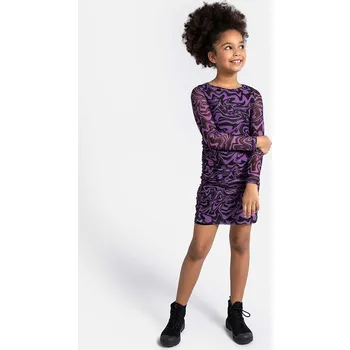 Dívčí oblečení Dívčí šaty Coccodrillo WC4129101JPJ fialová 49X, vel. 164