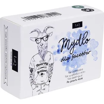 Mýdlo Pánské mýdlo LaQ s aktivním uhlím 85ml