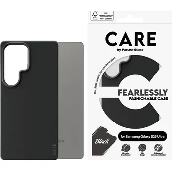 Pouzdro na mobilní telefon PanzerGlass CARE kryt Samsung Galaxy S25 Ultra Fearlessly černý
