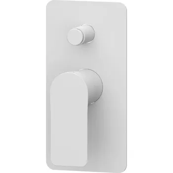 Vodovodní baterie Podomítková sprchová baterie ARNO 0937 - bílá matná BAREI0937 + slevový kód, + prodloužená záruka