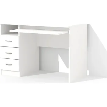 Psací stůl Nabytekmorava Počítačový stůl Alfa 302 barva lamina: bílá