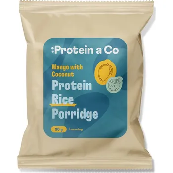 Protein Protein a Co Proteinová rýžová kaše 80 g Příchuť: Mango - kokos