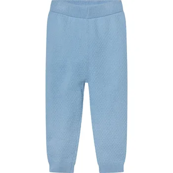 Chlapecké kalhoty lupilu® Chlapecké pletené kalhoty s BIO bavlnou (světle modrá, 50/56)