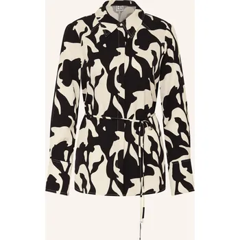 Rouge Vila Dámská Košilová Halenka, béžová / černá, 36