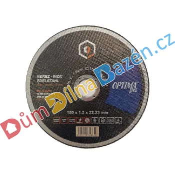 Brusný kotouč Optima flex - řezný kotouč Průměr: 115mm, Tloušťka: 2,0mm