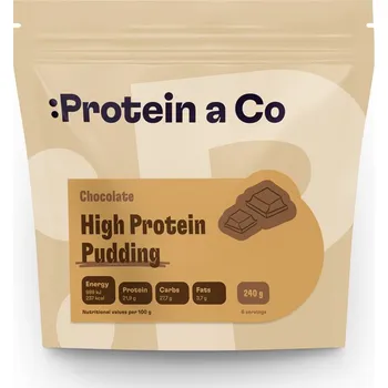 Protein Protein a Co High protein pudding 240 g Příchuť: Chocolate