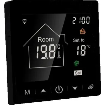 Termostat Pokojový termostat digitální LCD regulátor 16A WiFi pro podlahové topení