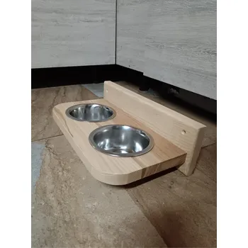 Miska pro psa Svět Tlapky Závěsný stojan pro psy TAPI JASAN (2 misky)