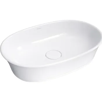 Umyvadlo OMNIRES - CLASSICA M+ umyvadlo na desku, 61 x 40 cm bílá lesk /BP/ CLASSICAUNBP