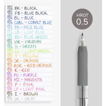 Gelové pero Zebra Sarasa 0.5 - výběr barev Barva: LP - Light Pink