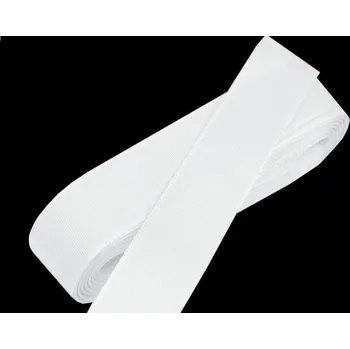 Stuha Stuha taftová šíře 25 mm Varianta: 100 bílá, Balení: 10 m