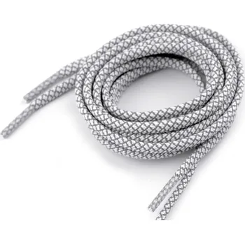 Tkaničky do bot Reflexní tkaničky do bot, tenisek, mikin délka 130 cm Varianta: 15 šedá světlá, Balení: 50 ks