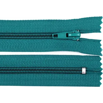 Zip Spirálový zip No 5 délka 18 cm POL Varianta: 275 tyrkys zelený tmavý, Balení: 1 ks
