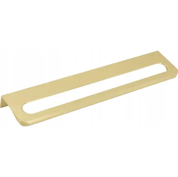 Nábytkové kování Nábytková úchytka hranová UA08 ZLATÁ 128/148mm