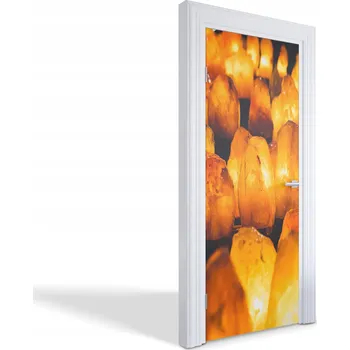 Fototapeta Samolepící fototapeta na dveře nebo skříň Solné lampy 75x205 cm