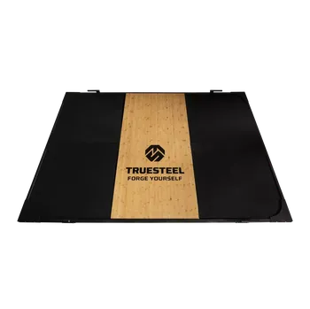 Zátěžová podložka TRUESTEEL Vzpěračská platforma Vzpěračská platforma 30 mm s držáky na power bands