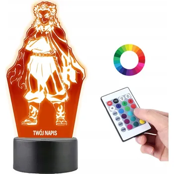 Lampička Noční lampa Plexido vícebarevná