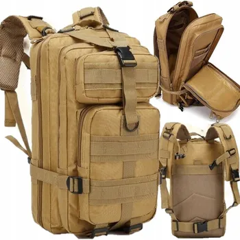 turistický batoh Batoh Foresta MILITARY 20-40 l hnědý