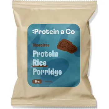 Protein Protein a Co Proteinová rýžová kaše 80 g Příchuť: čokoláda